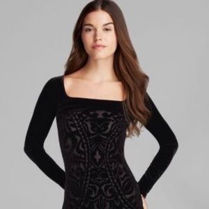 Free People Velvet Open Back Mini